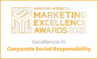 Marketing Excellence Awards 2022 — Excellence in Corporate Social Responsibility