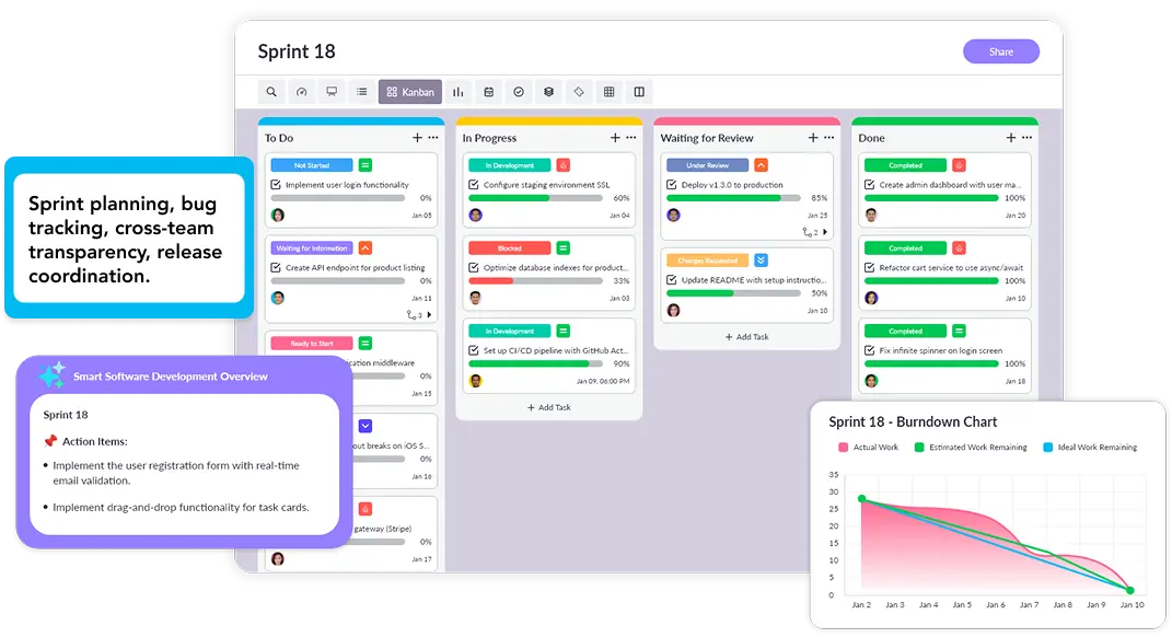 WorkingAI automating code review, ticketing, and project tracking processes