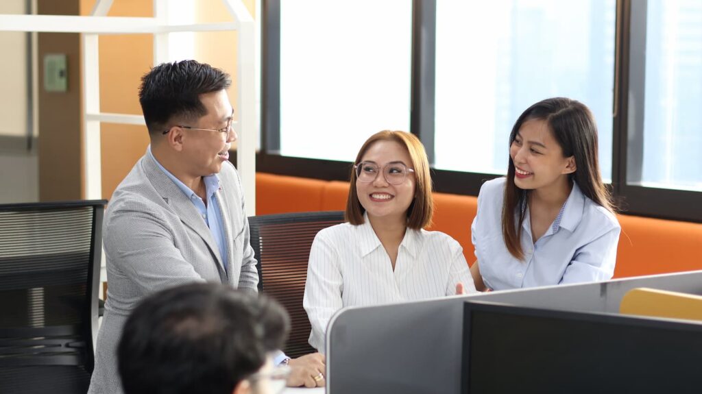 Happy team — Business process outsourcing & offshore staffing | Sourcefit