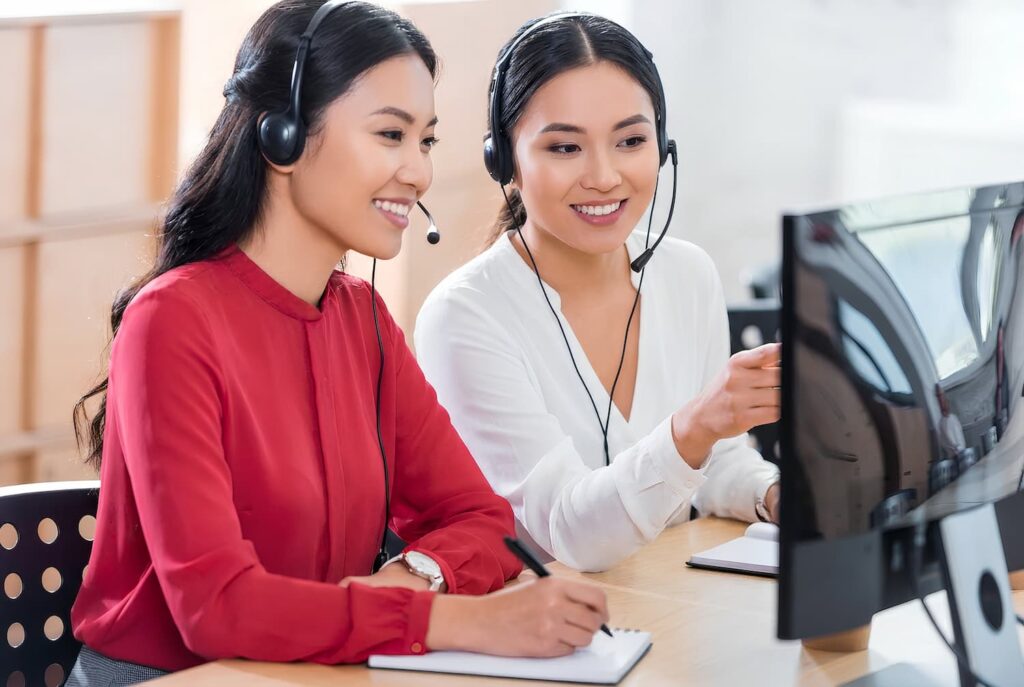 Content moderators working — Business process outsourcing & offshore staffing | Sourcefit