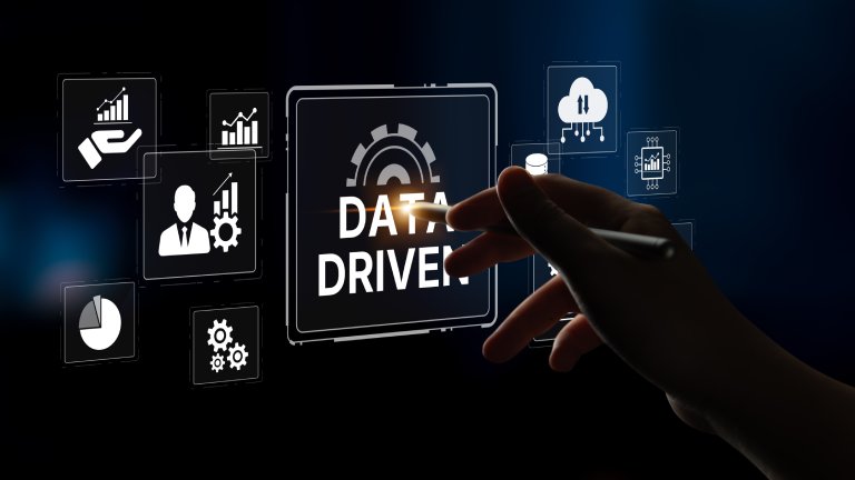 Data engineer selecting data-driven icon: Offshore Staffing & BPO Across 6 Countries