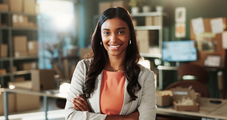Product operations coordinator smiling: Offshore Staffing & BPO Across 6 Countries