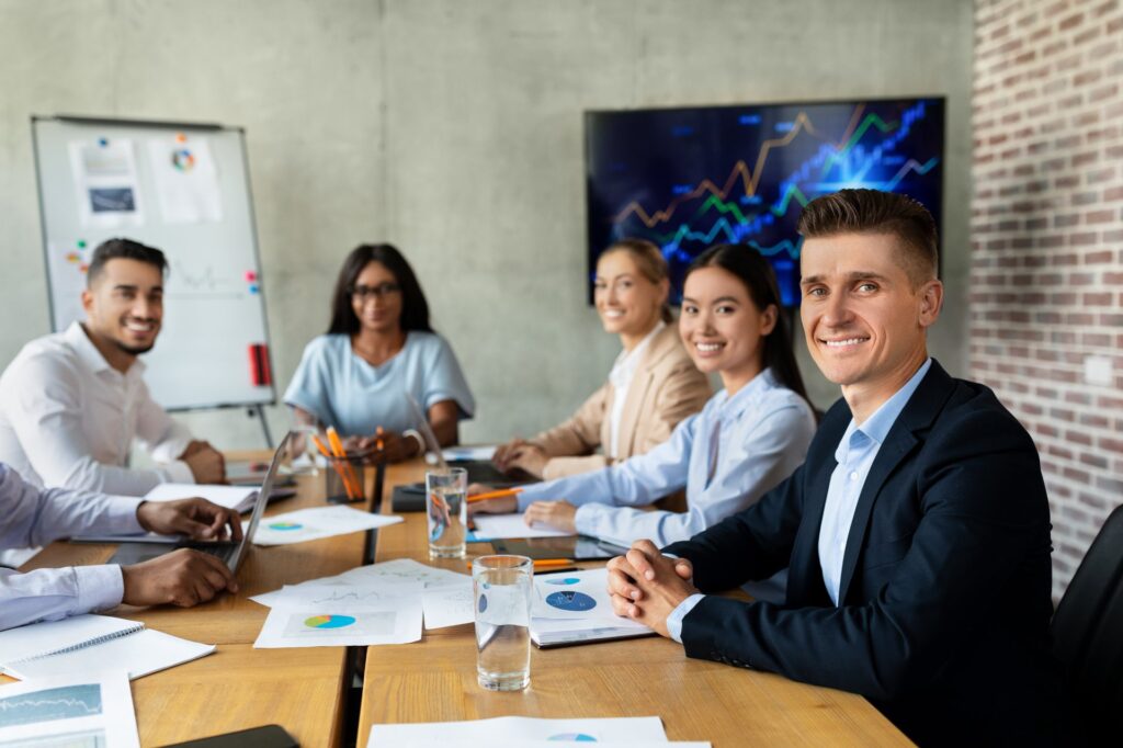 Finance and accounting team in meeting: Offshore Staffing & BPO Across 6 Countries
