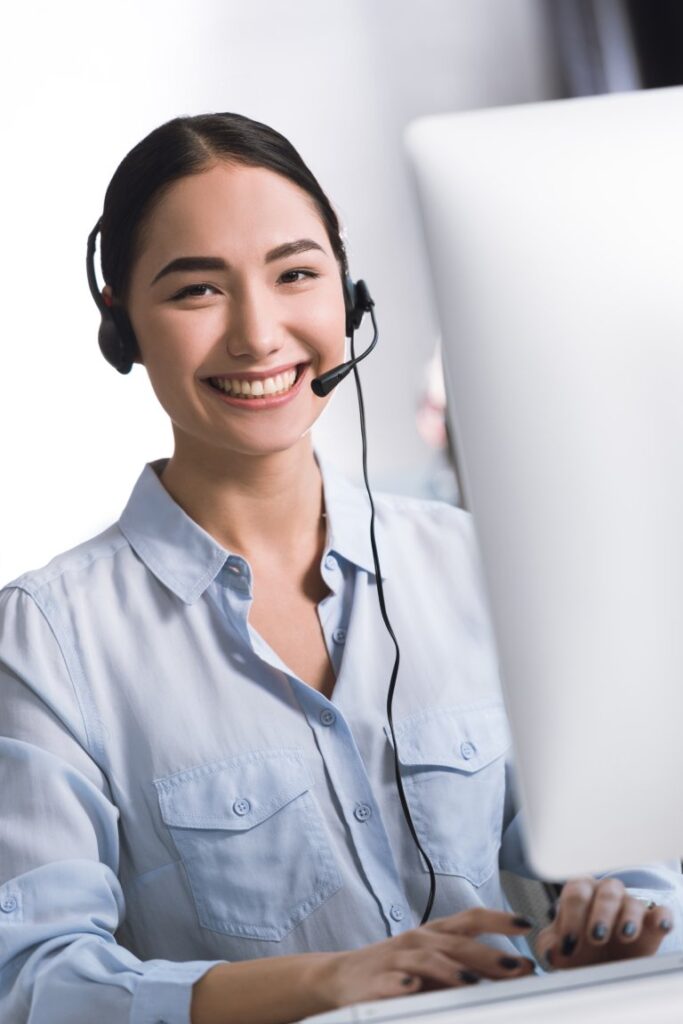 Retail customer support specialist assisting client: Offshore Staffing & BPO Across 6 Countries
