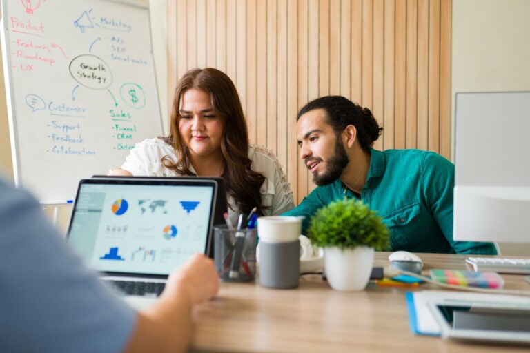 Team coordinating marketing and distribution plan: Offshore Staffing & BPO Across 6 Countries